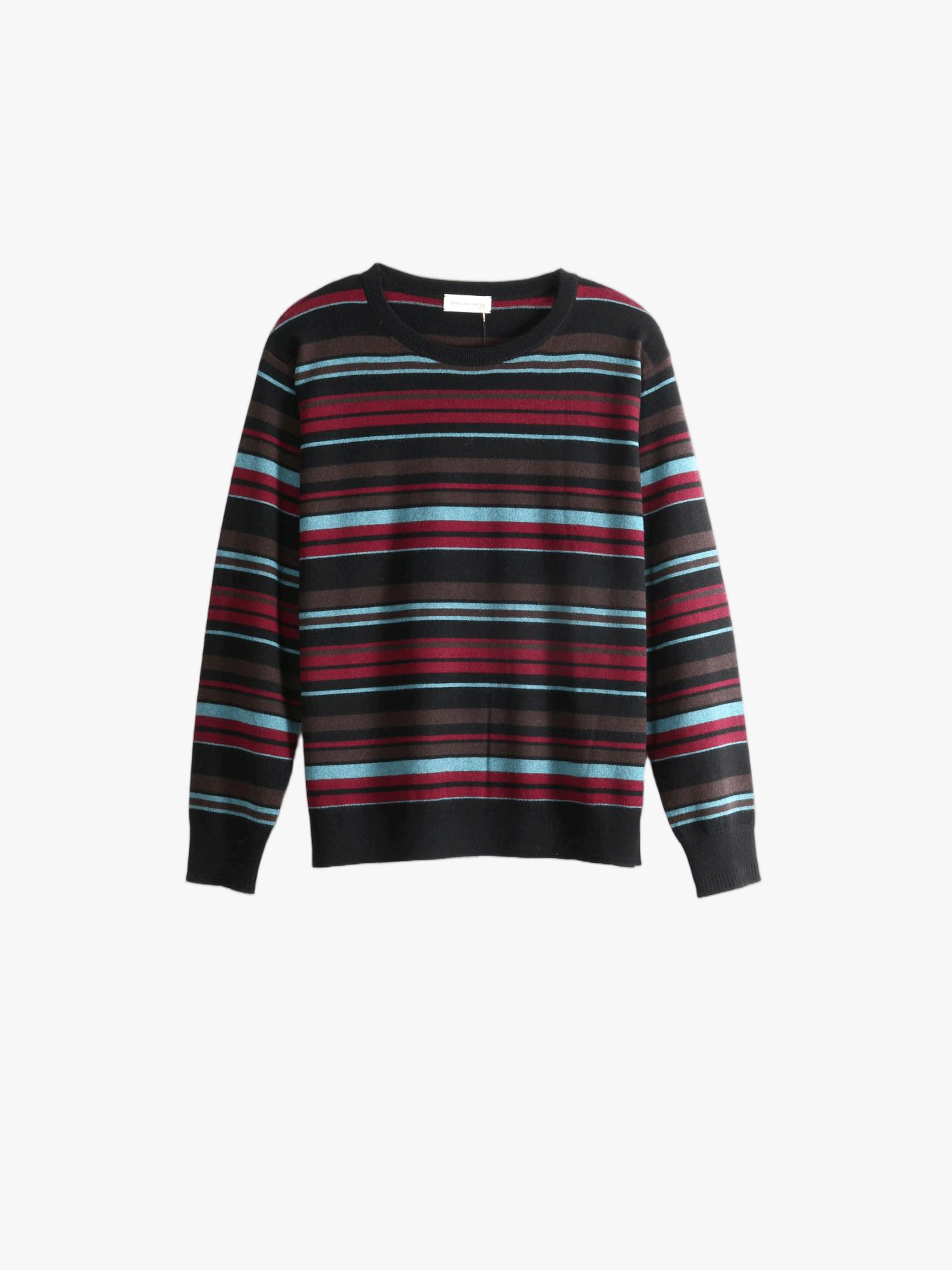Black knitwear, front view