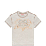 Tan t-shirt, front view