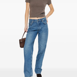 brown t-shirts, full body view