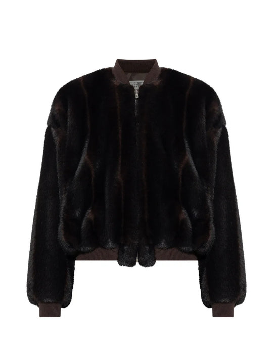 Brown jacket, front view