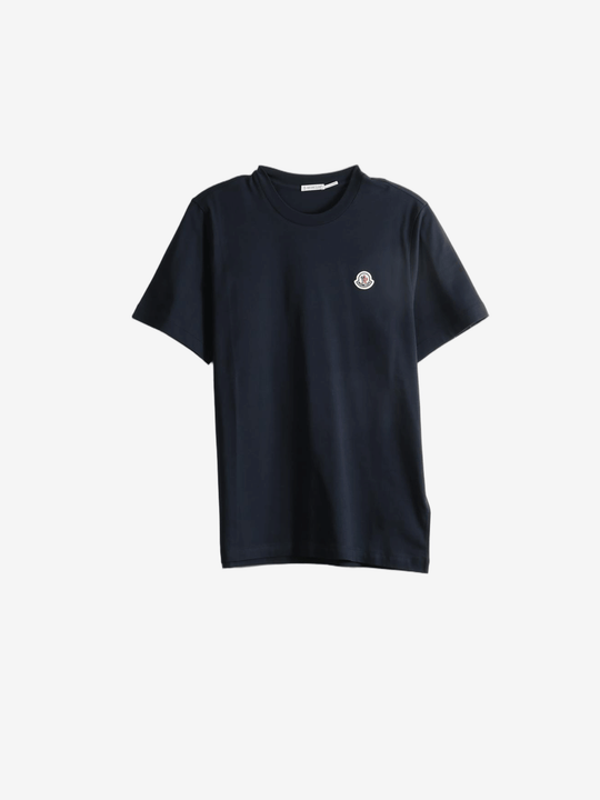 Blue t-shirt, front view