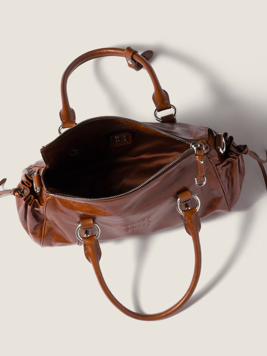 Brown bag, front view