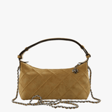 Tan bag, front view