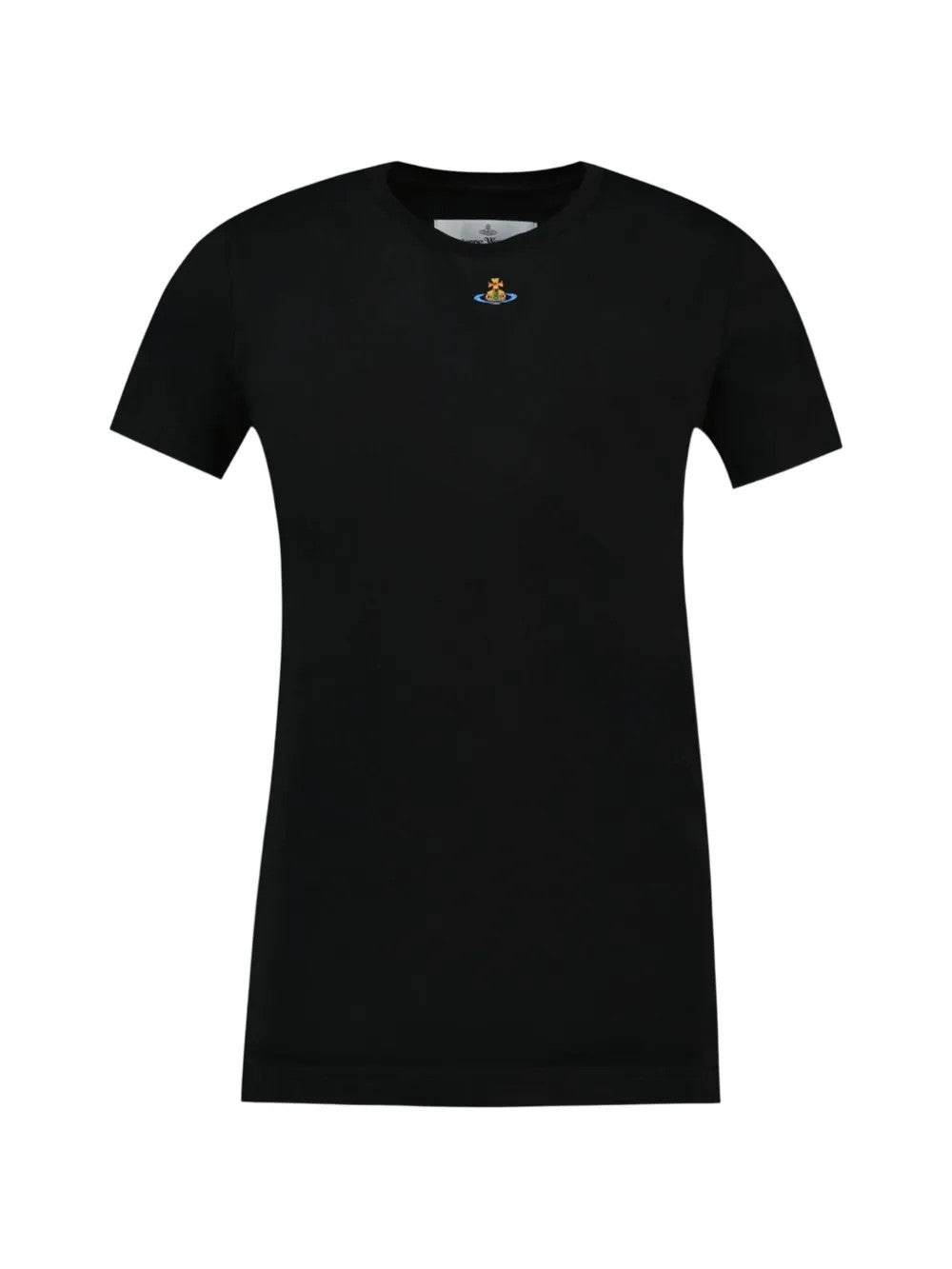 Black shirt, front view