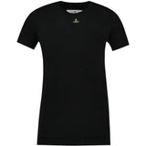 Black shirt, front view