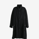 Black shirt, front view