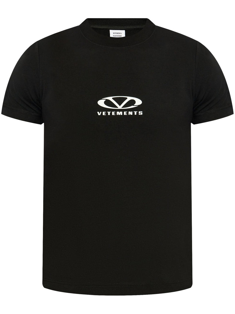 VETEMENTS - Unisex Oval Logo Fitted T-shirt