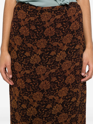 DRIES VAN NOTEN - Women Silk Wrap Skirt