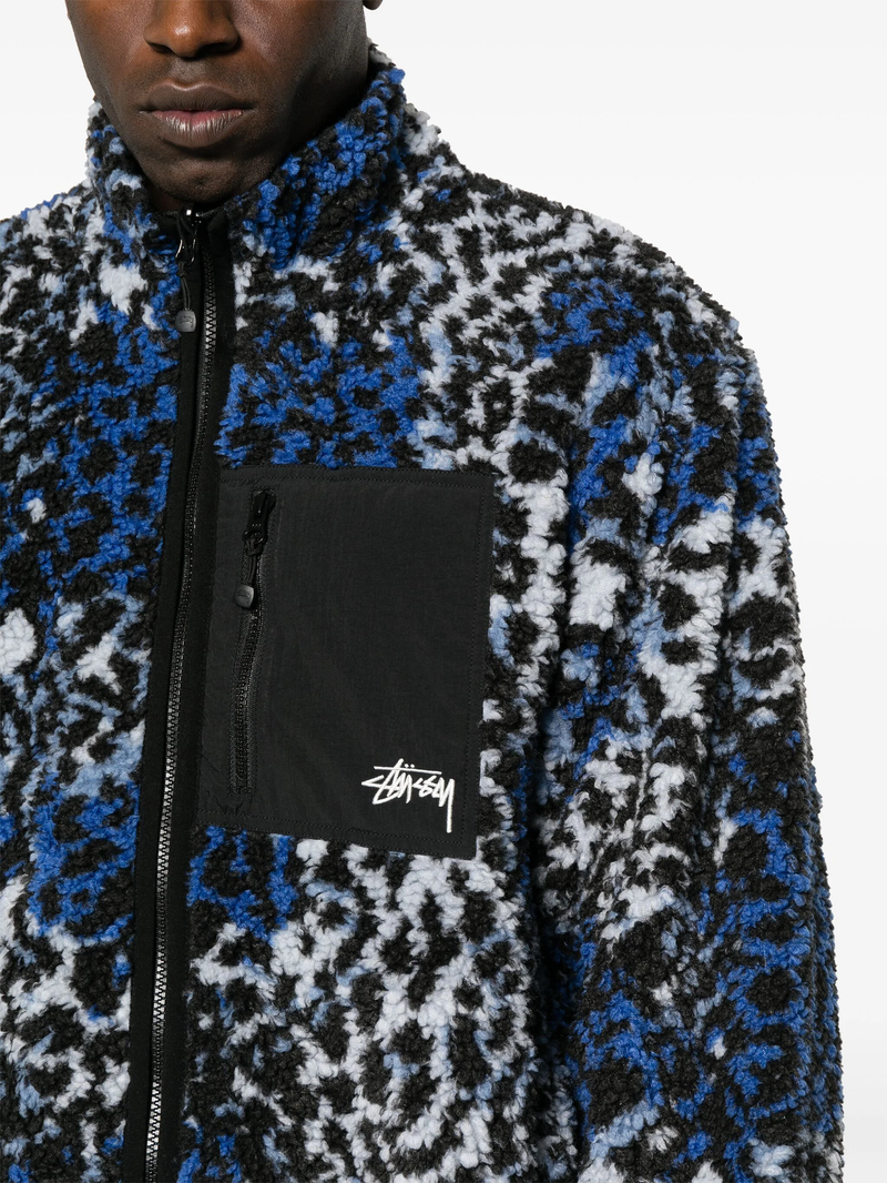 STUSSY - Men Sherpa Reversible Jacket