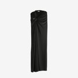 Black skirt, front view