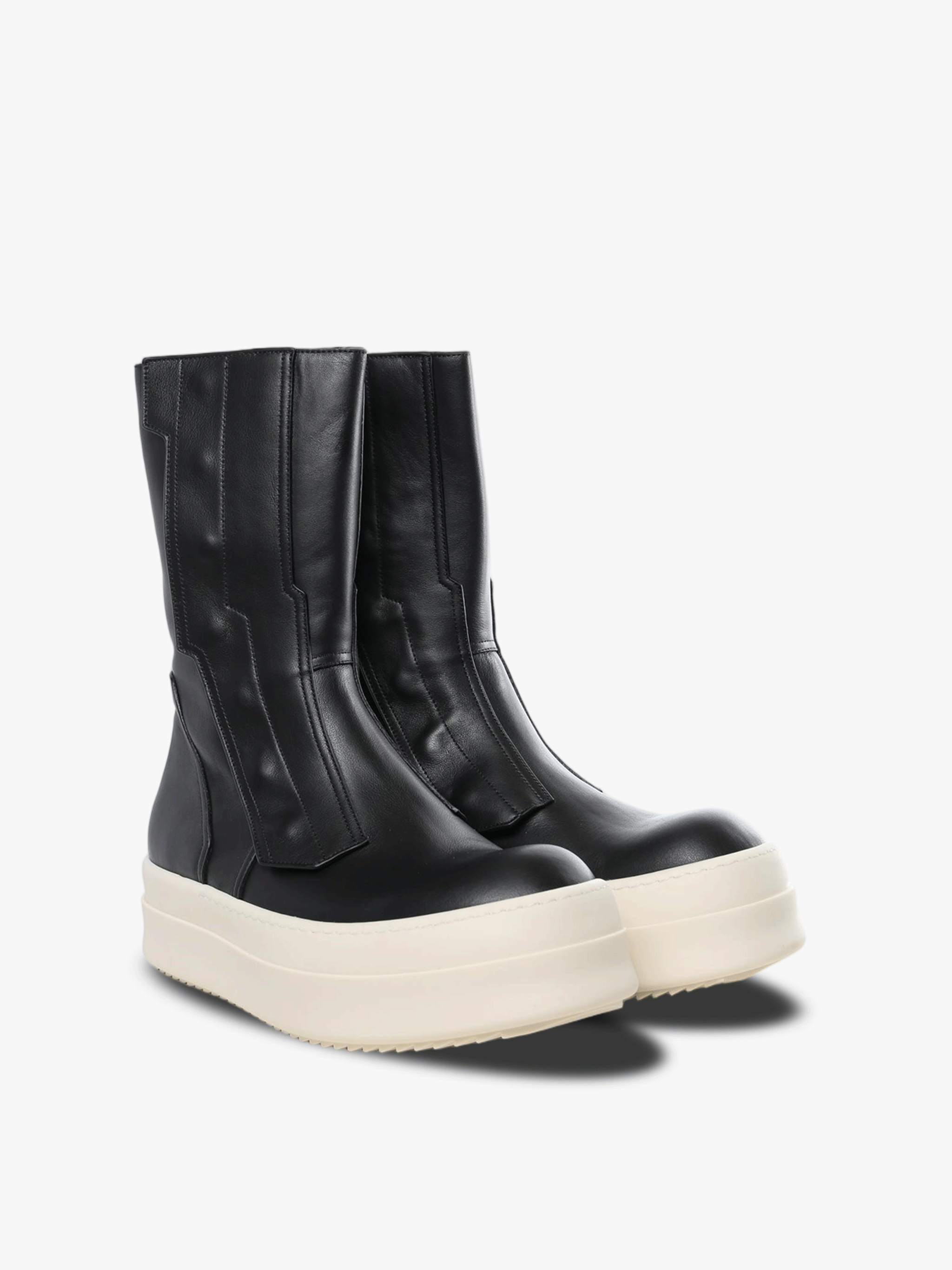 Black sneaker, side view