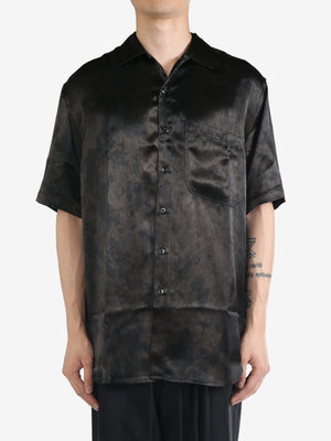 SONG FOR THE MUTE - Men Short Sleeve Oversized Shirt