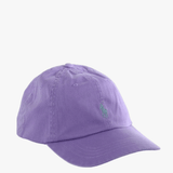 Purple hat, front view