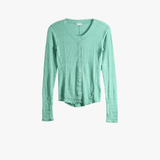 Green top, front view