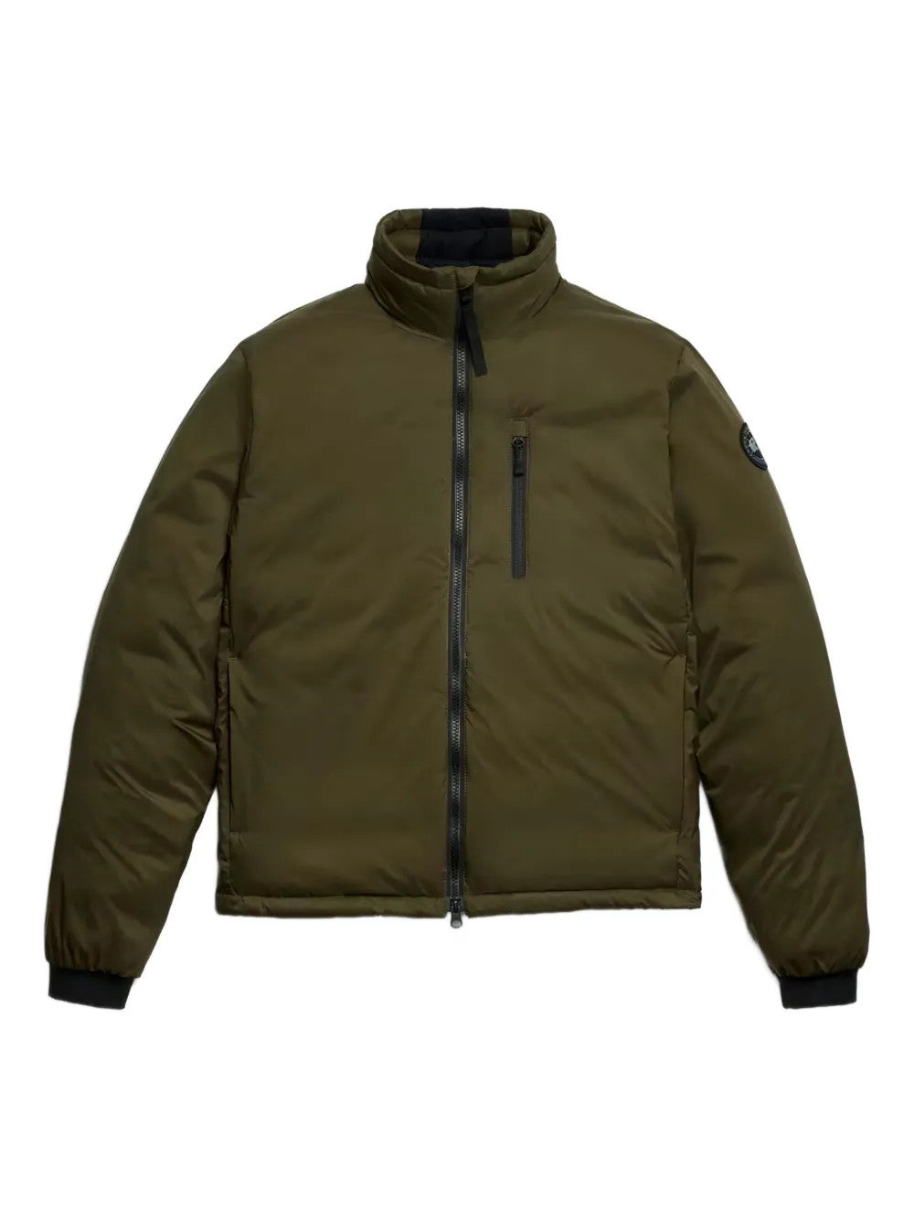 Green jacket, front view