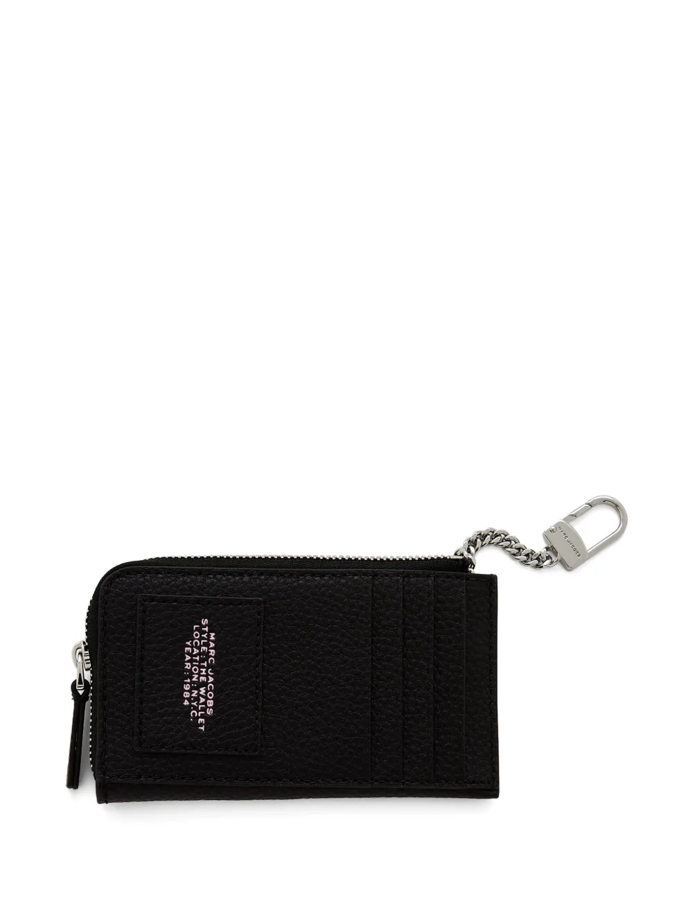 Black wallet,back view