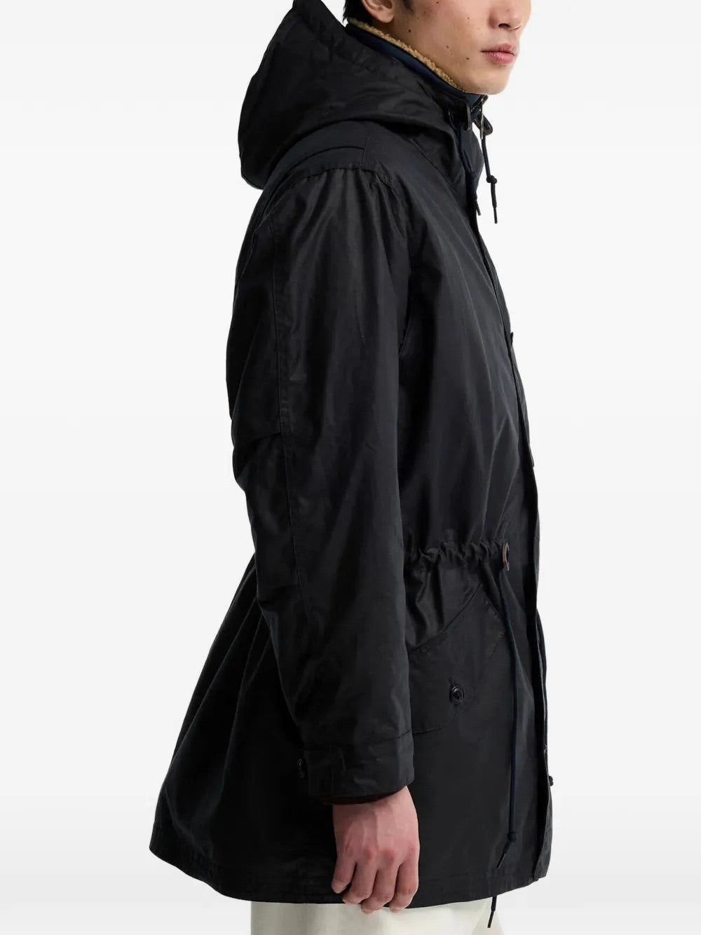 Black jacket, full body view