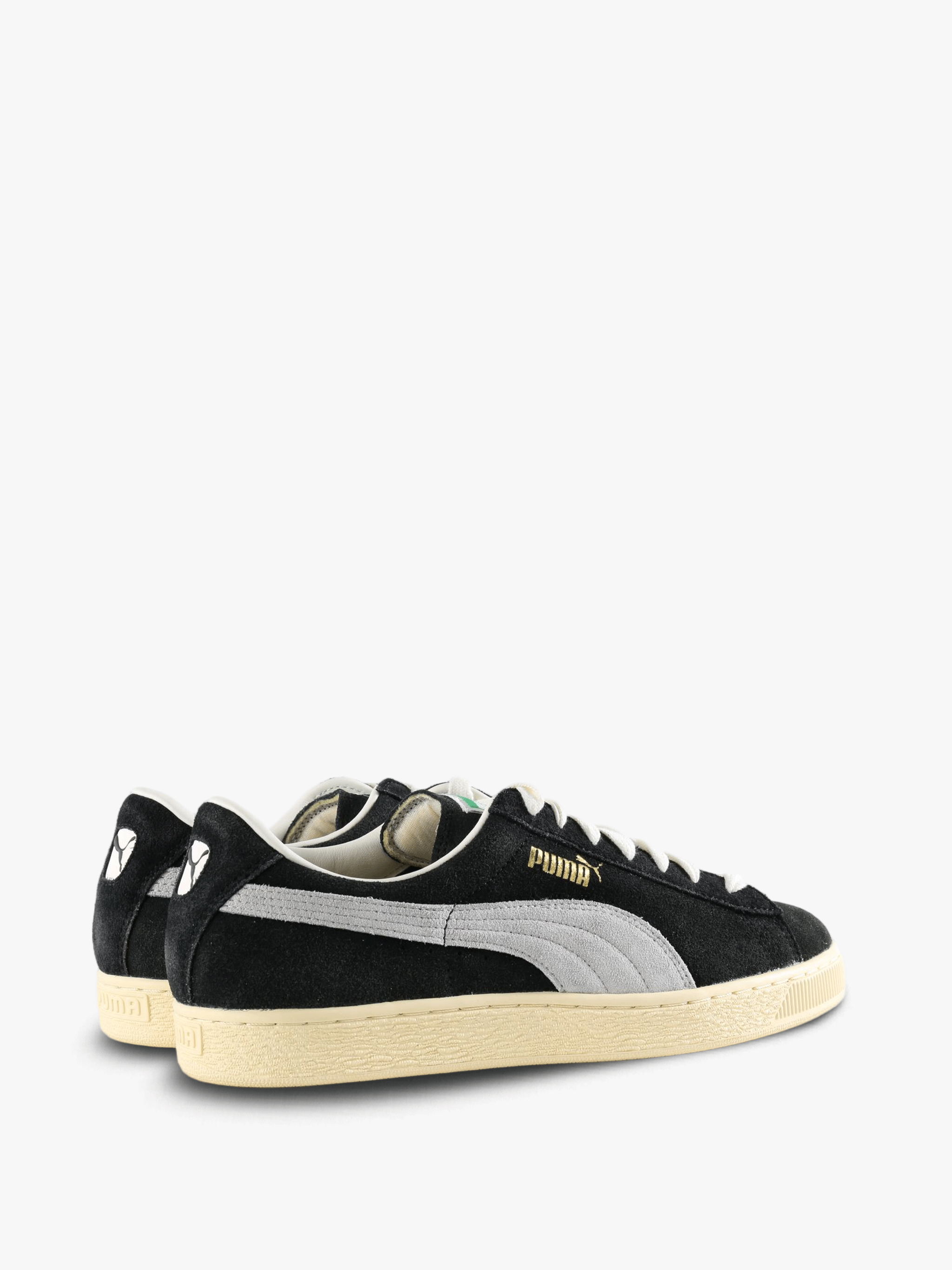 Black shoes, side view