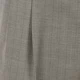 Close up of grey pants,showing texture of the fabric