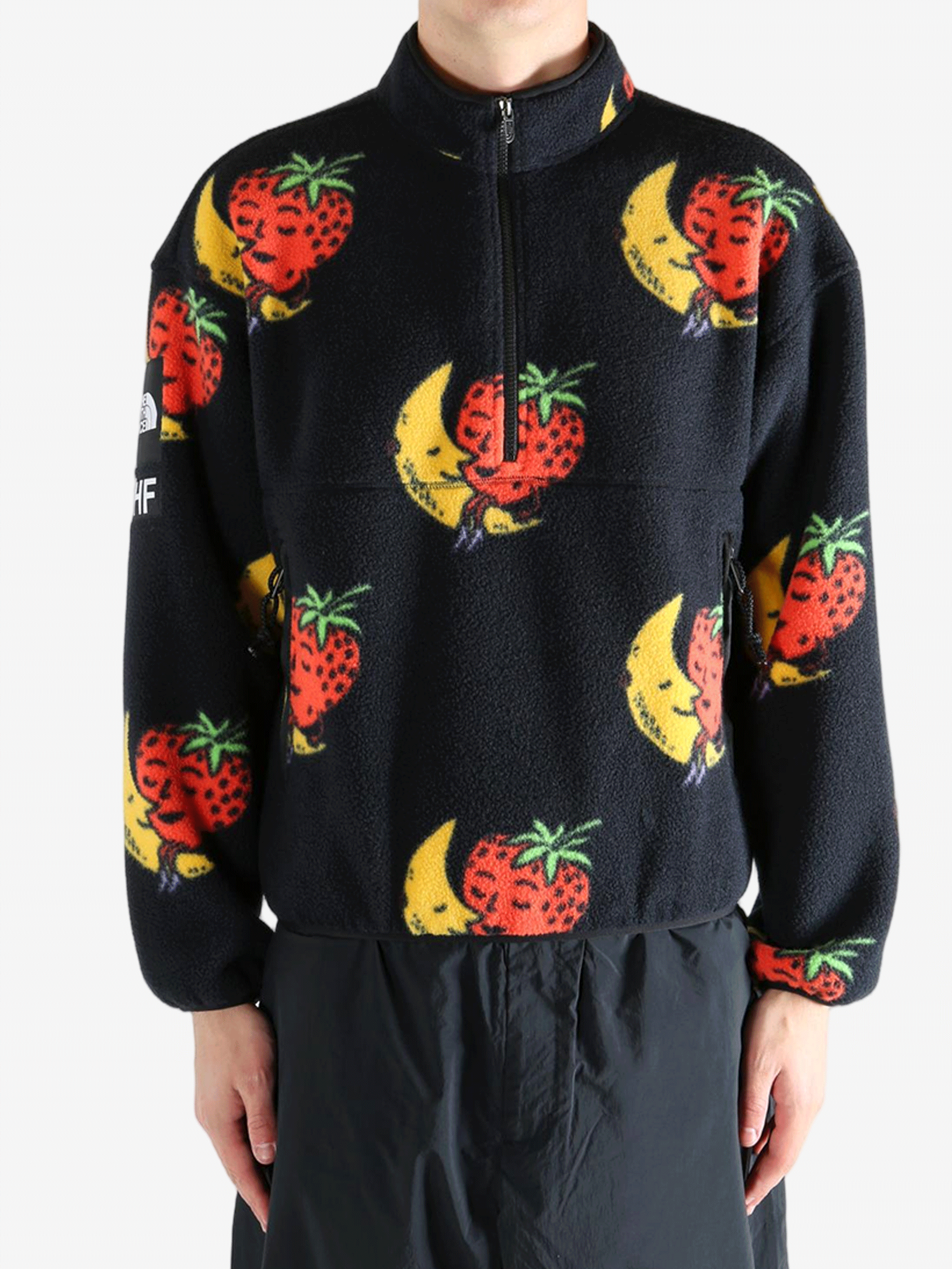 Black jacket, front view