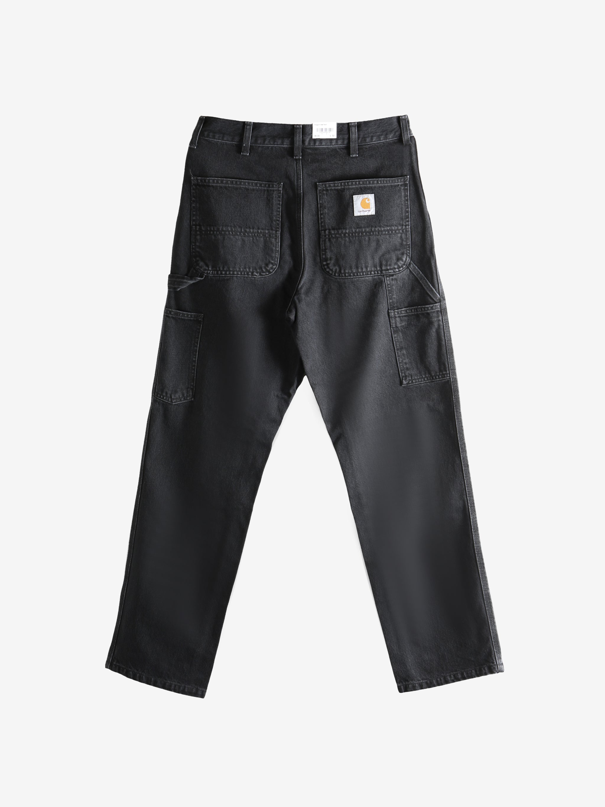 Black pants, back view