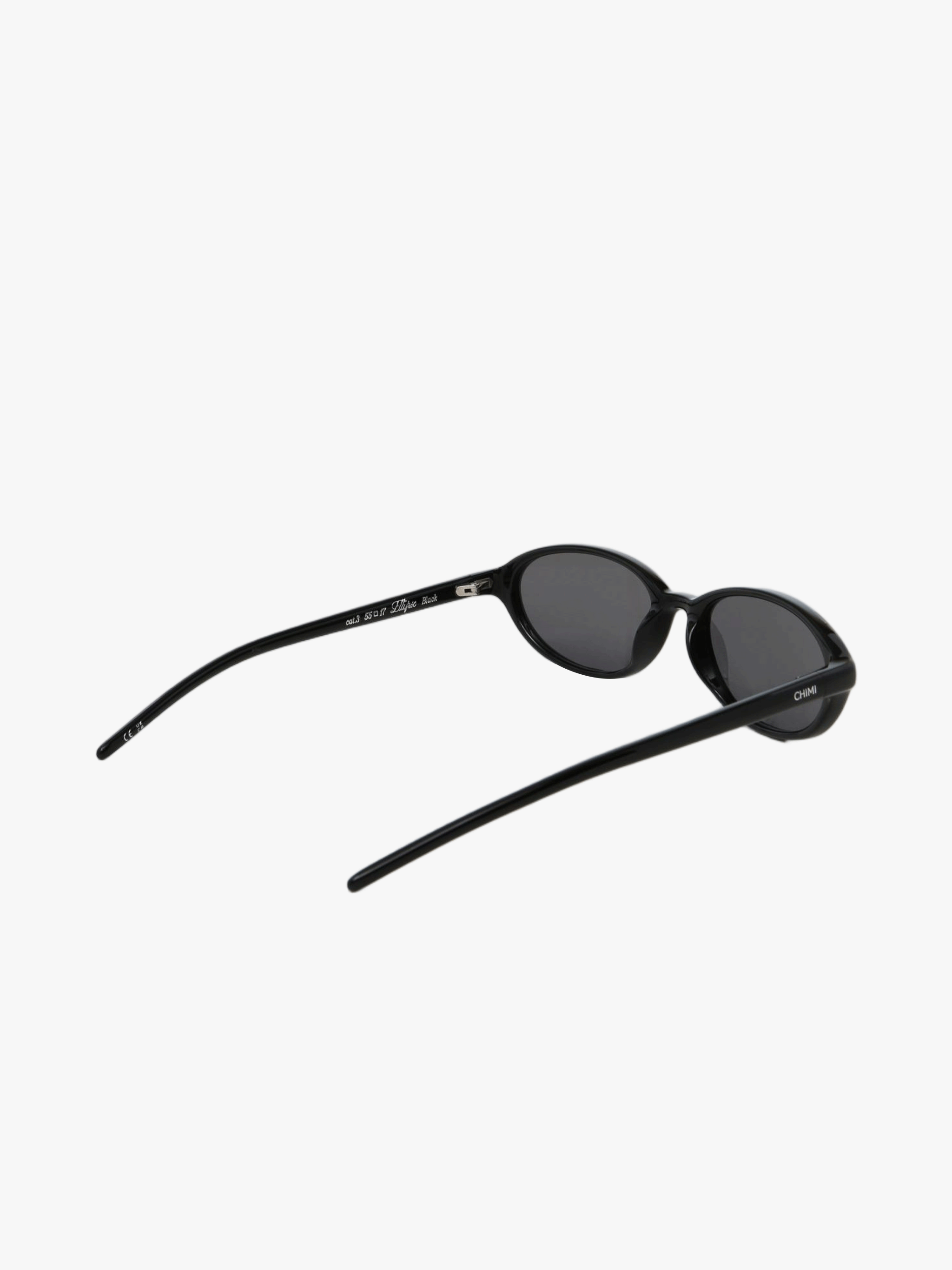 Black eyewear, front view