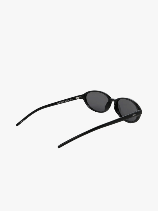 Black eyewear, front view