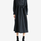 Black dress, full body view