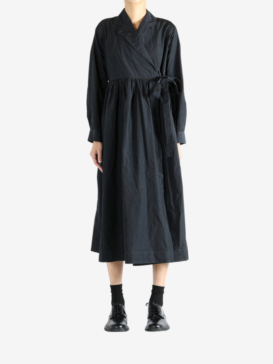 Black dress, full body view