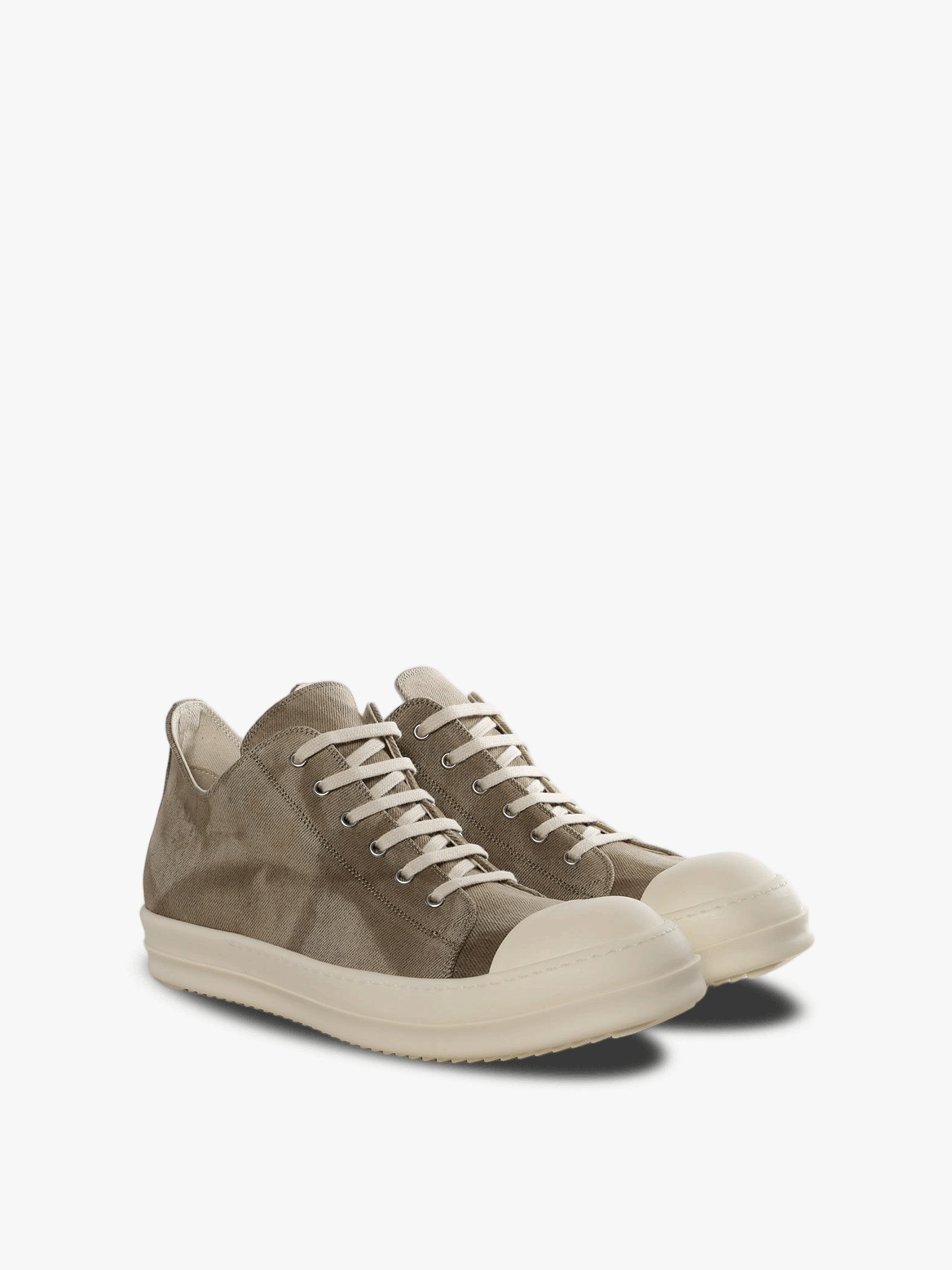 brown sneakers,side view