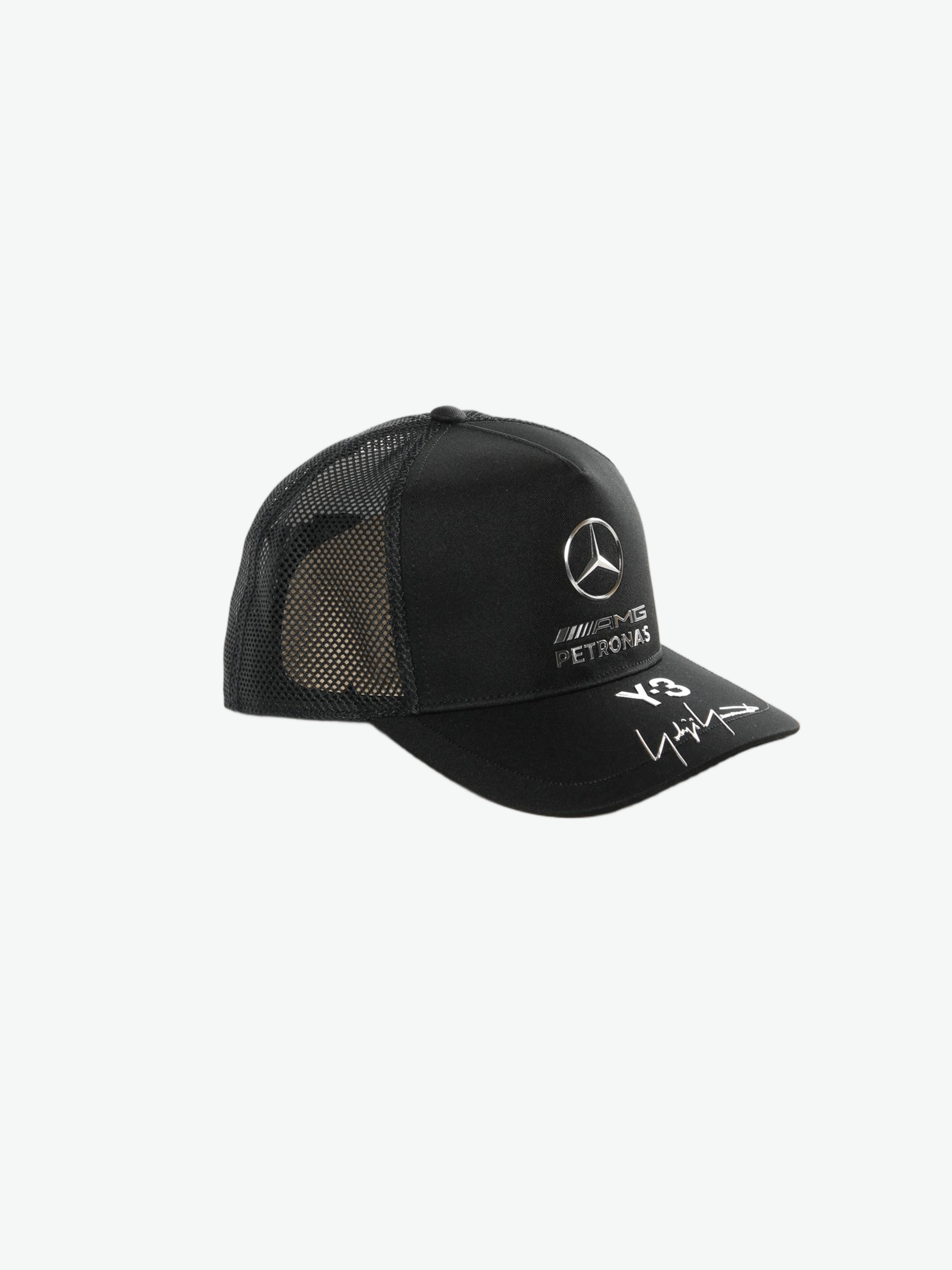 Black hat, side view