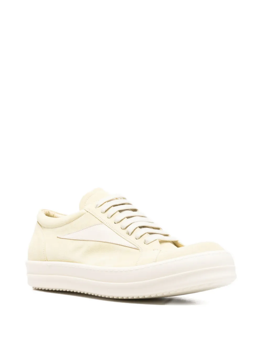 Yellow shoes, side view