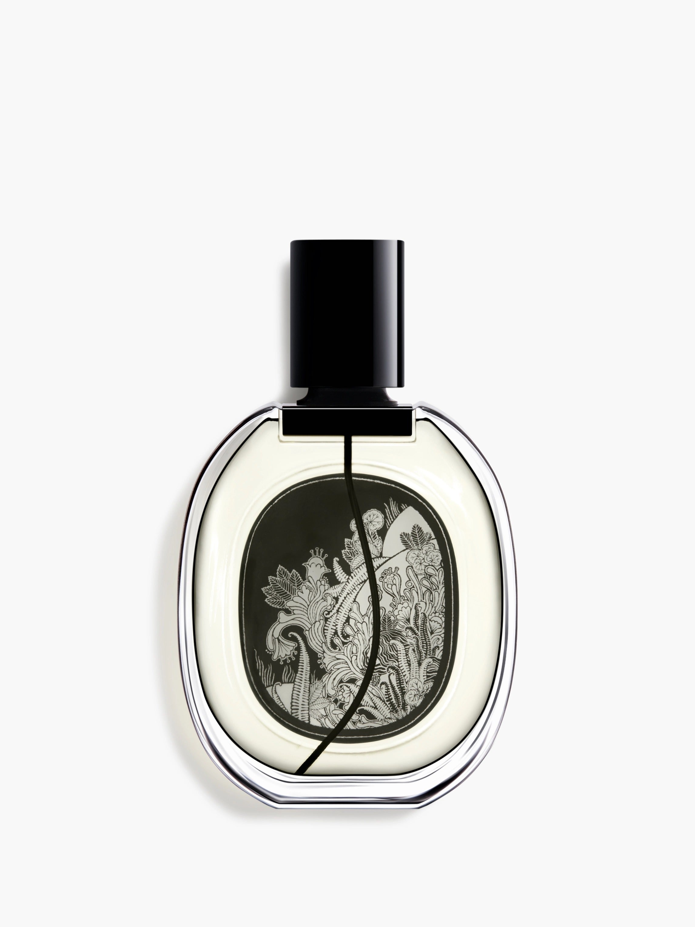 Eau de minthe perfume, back view