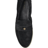 Blue shoes, front view