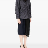 Grey shirts, full body view