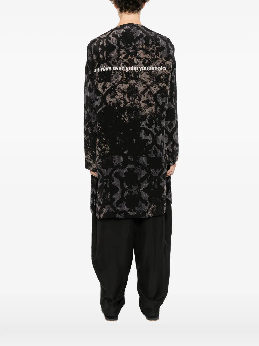 Black jacket, full body view