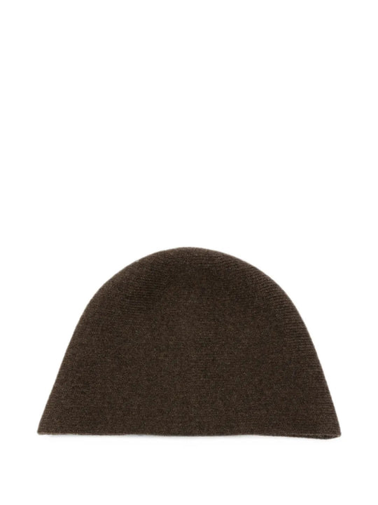 Brown hat, front view