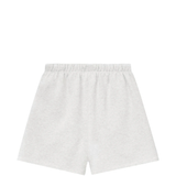 White shorts, back view