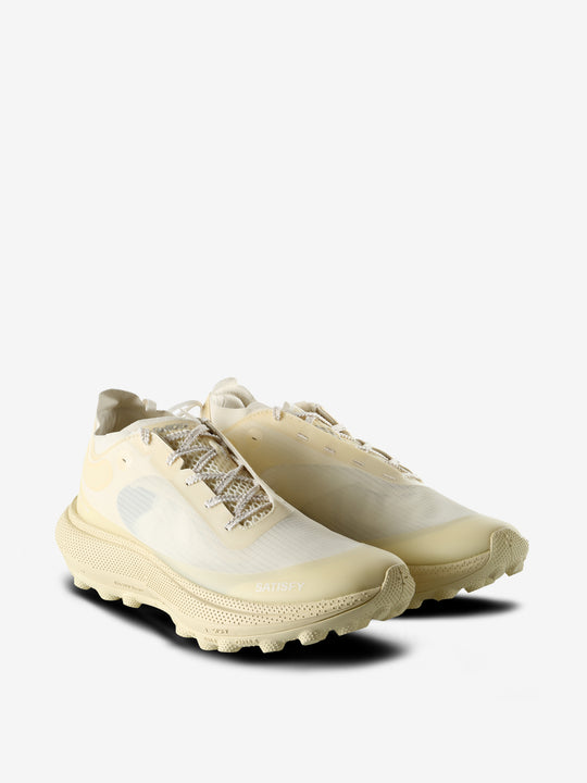 White sneaker, front view