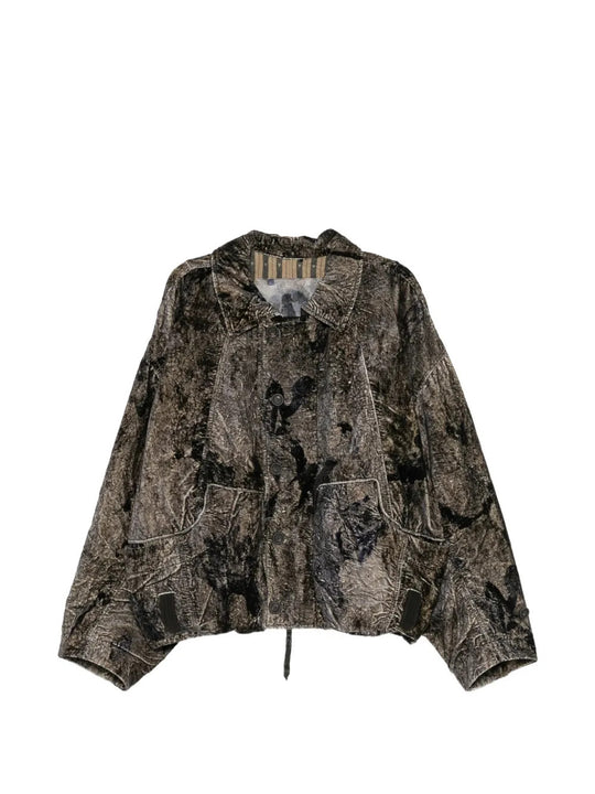 Grey jacket, front view