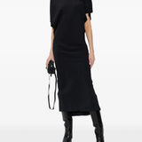 Black dresses, full body view