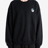 Black hoodie, full body view