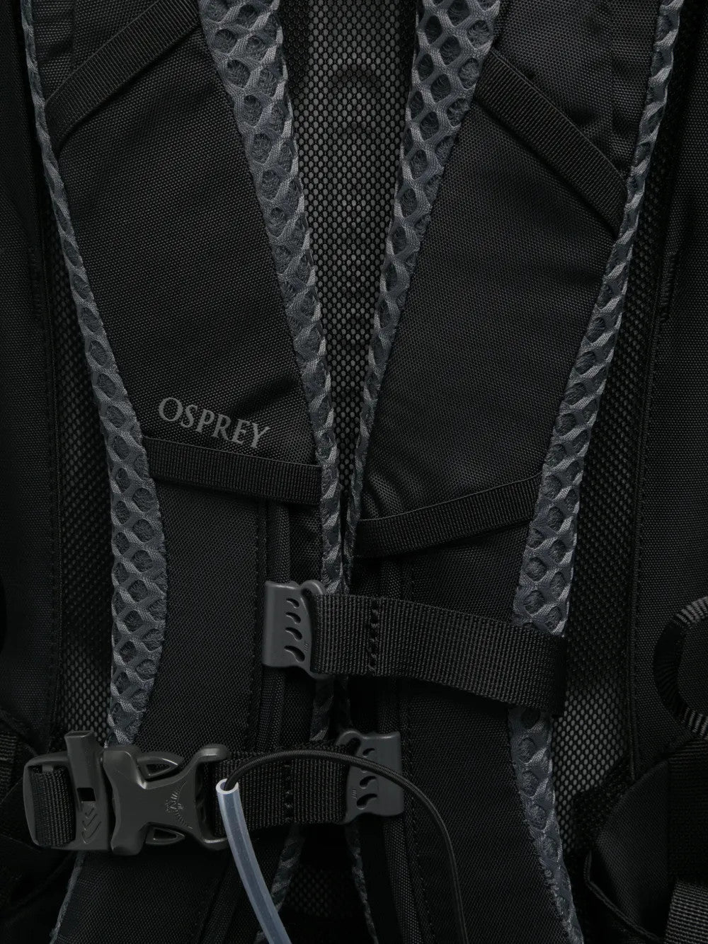 Close up of Black bag, showing detail
