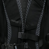 Close up of Black bag, showing detail