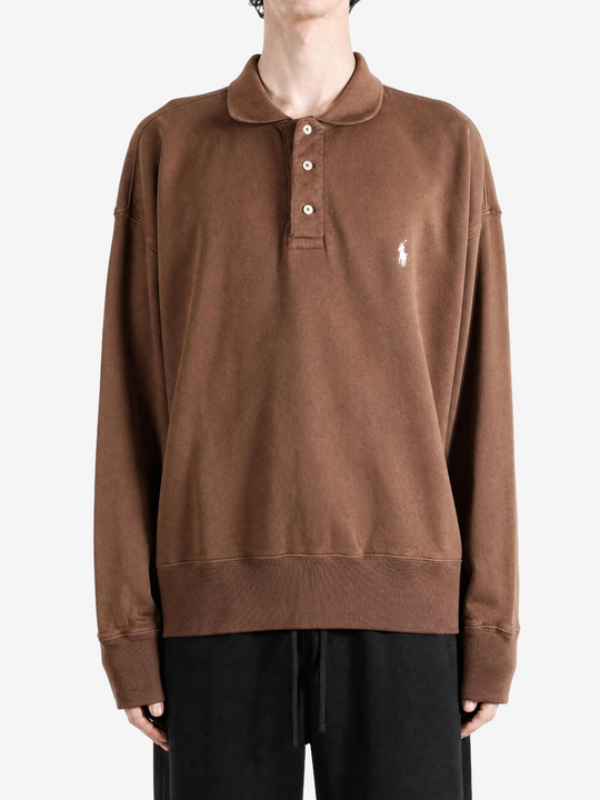 Brown top, front view