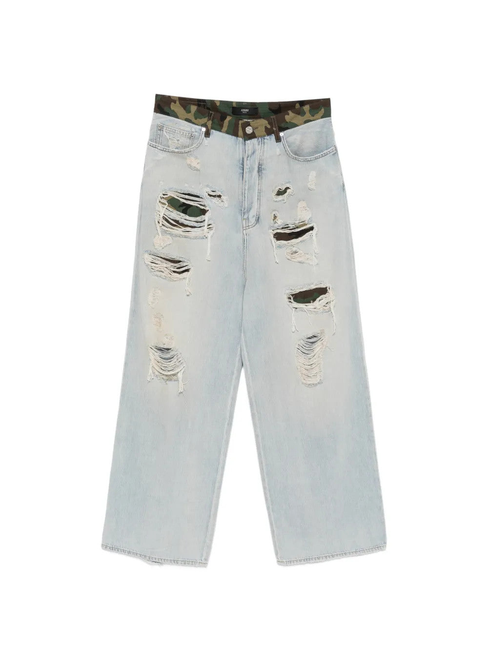Blue jeans, front view