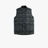 BARBOUR - Men Lonnen Tartan Puffer Gilet