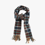 Navy scarf, front view