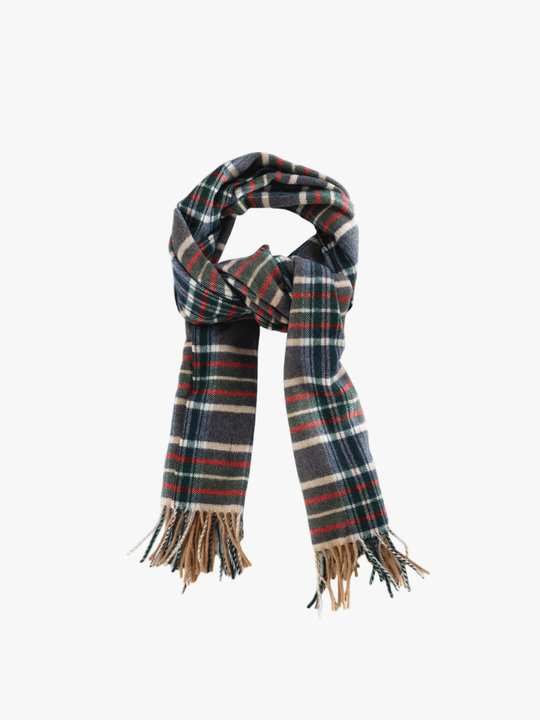 Navy scarf, front view