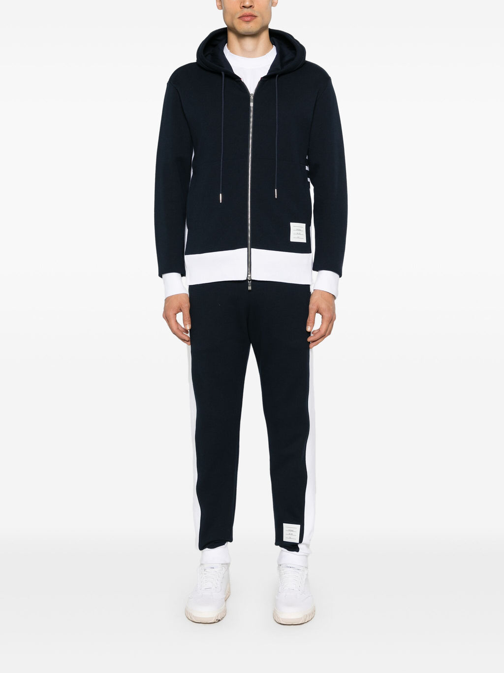 THOM BROWNE - Men Zip Up Hoodie